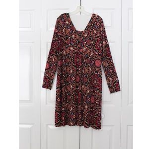 J. Jill patterned dress size large
